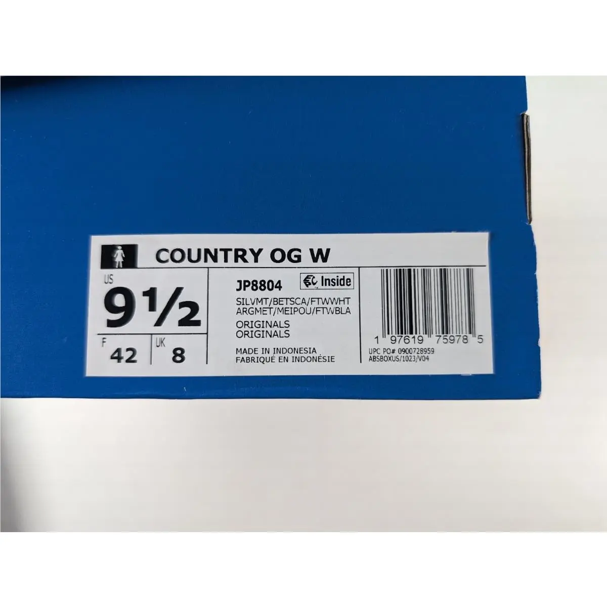 Adidas shoes - Country OG - Country - Silver Red (UPC: 197619759785) 5