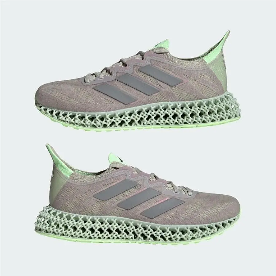 Adidas 4DFWD 3 Putty Grey/matte Silver/green Spark Size 7