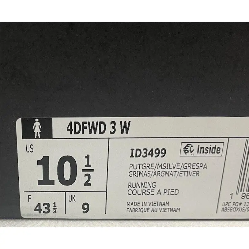 Adidas shoes - adidas 4DFWD - ID3499 - Gray 6