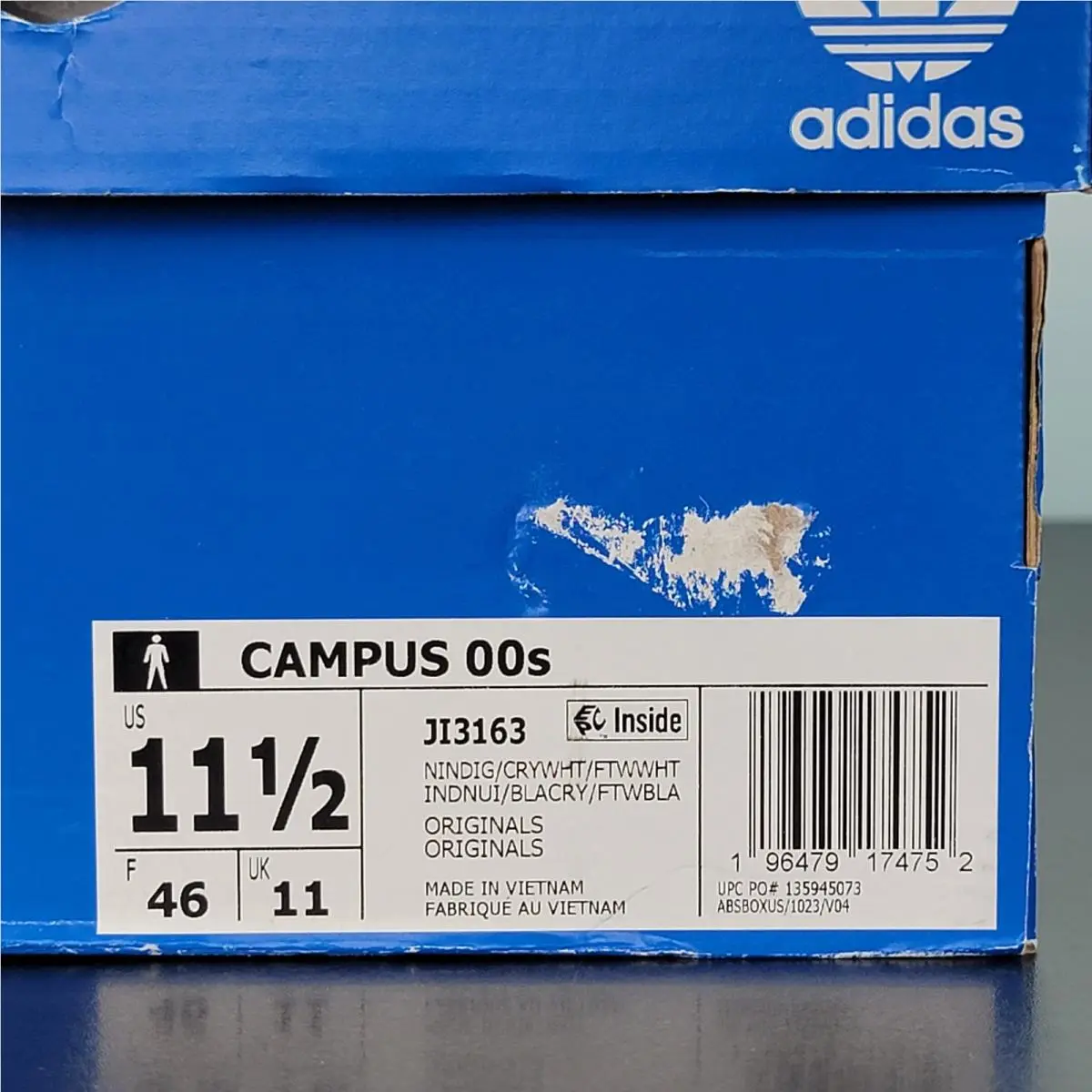 Adidas shoes - adidas Campus - Campus - JI3163 - White 6