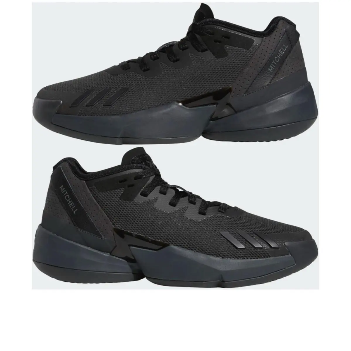 Adidas D.o.n Issue 4 Men Basketball Shoe Black Sneaker Size 12 Donovan Mitchell