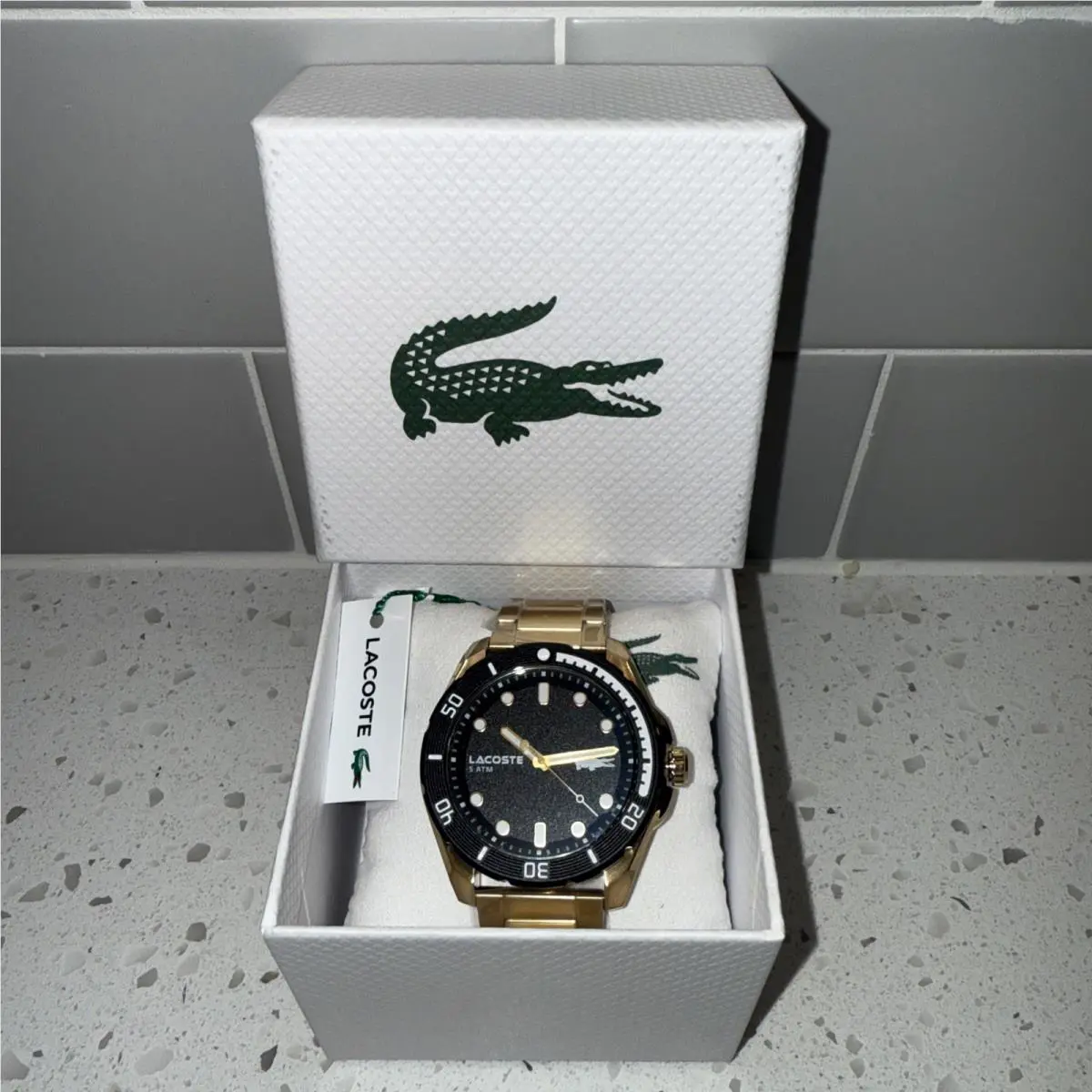 Lacoste 2011287 Mens Watch Gold/black