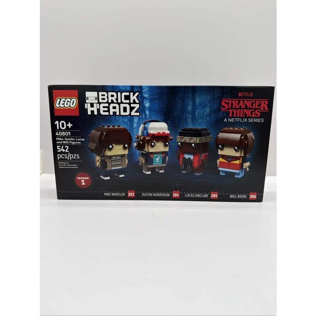 Lego 40801 Brickheadz Stranger Things: Mike Dustin Lucas Will Figures