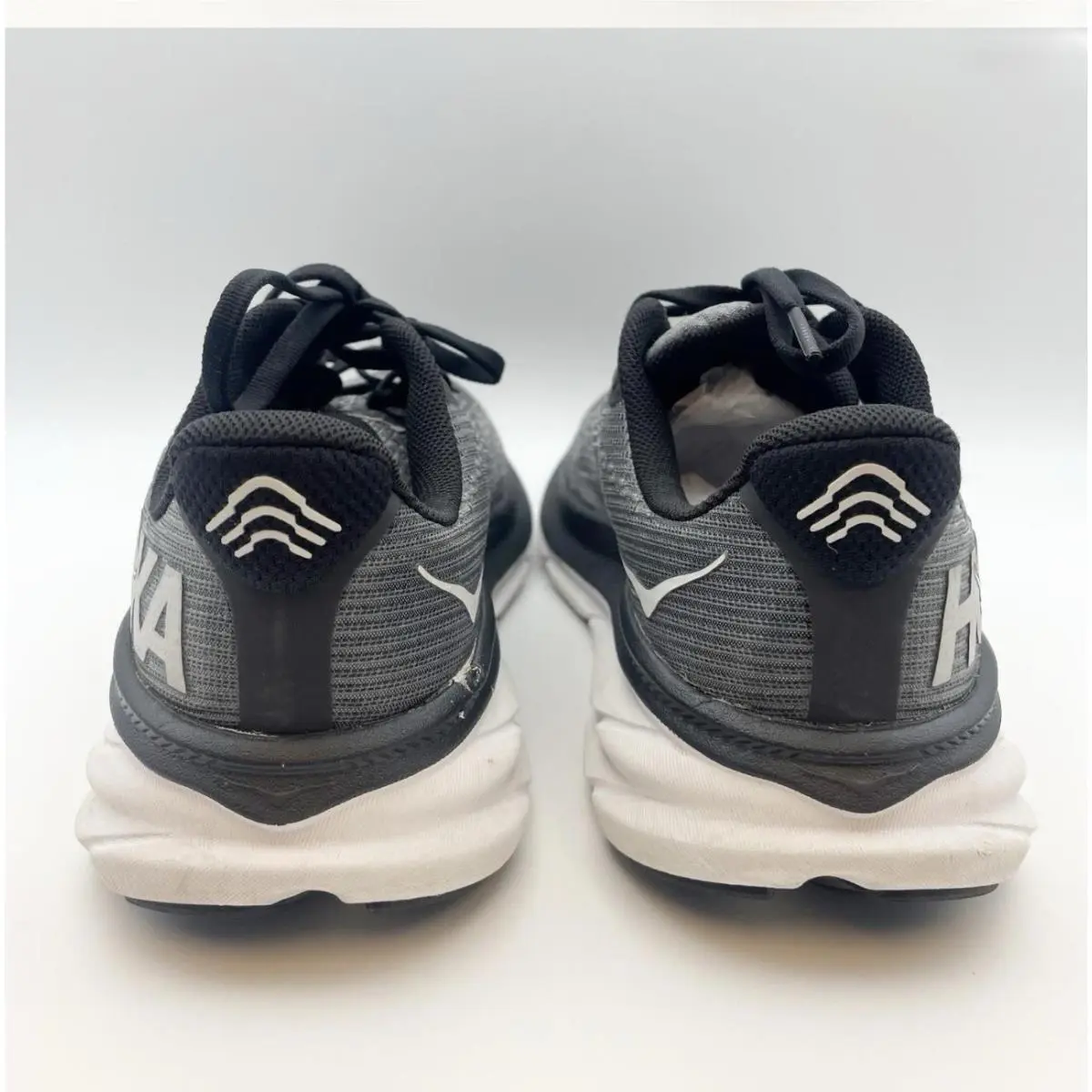 Hoka shoes - Clifton 9 - Clifton - 1131170 BWHT - Black (UPC: 196565185181) 2