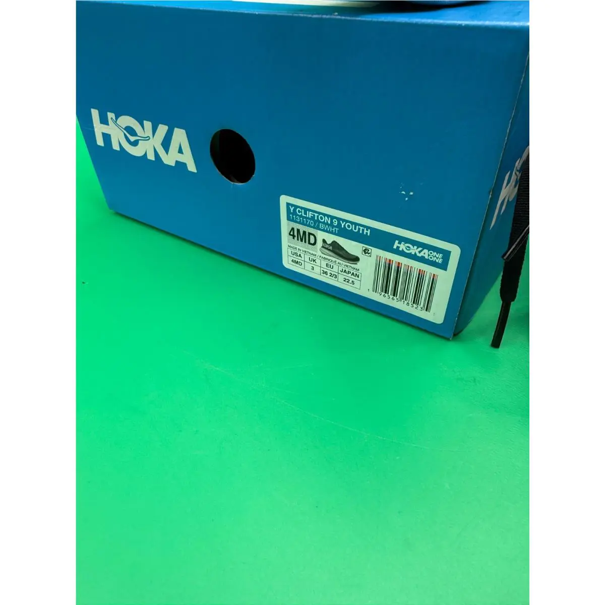 Hoka shoes - Clifton 9 - Clifton - 1131170 BWHT - Black (UPC: 196565185242) 0