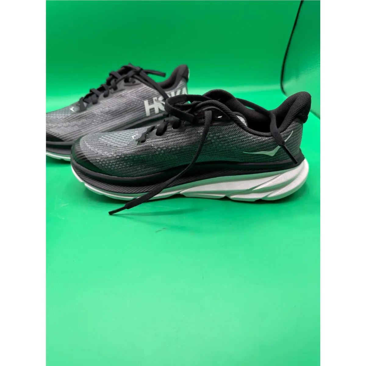 Hoka shoes - Clifton 9 - Clifton - 1131170 BWHT - Black (UPC: 196565185242) 2