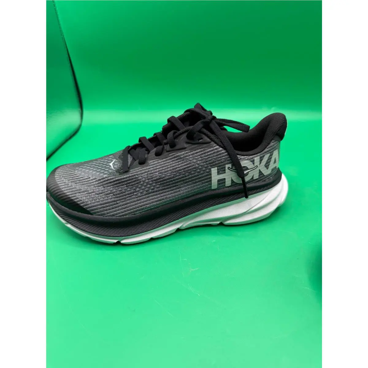 Hoka shoes - Clifton 9 - Clifton - 1131170 BWHT - Black (UPC: 196565185242) 3