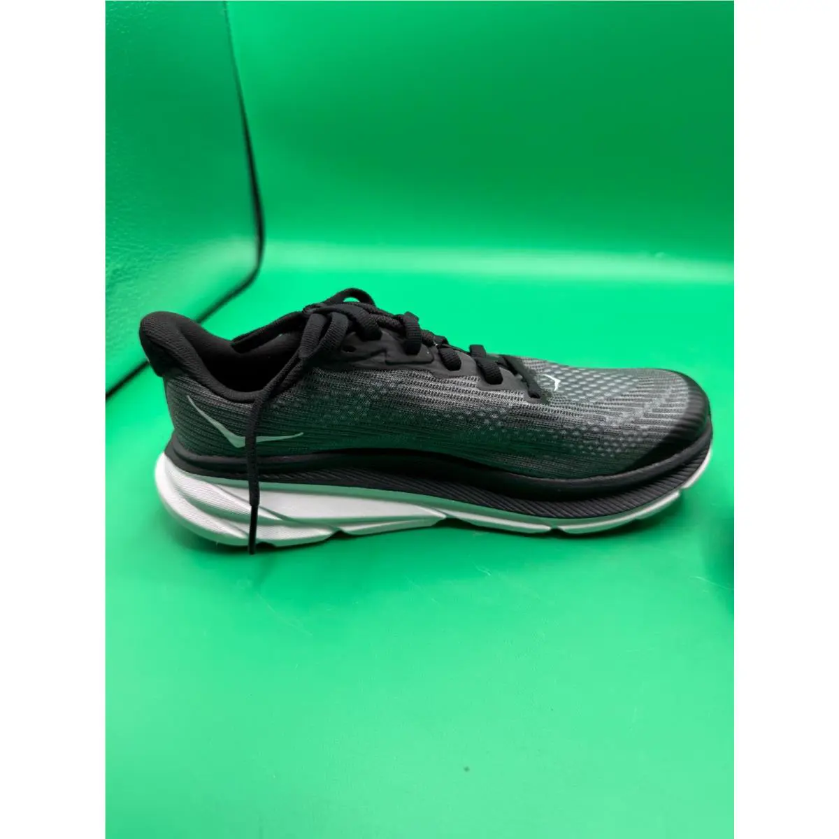 Hoka shoes - Clifton 9 - Clifton - 1131170 BWHT - Black (UPC: 196565185242) 4