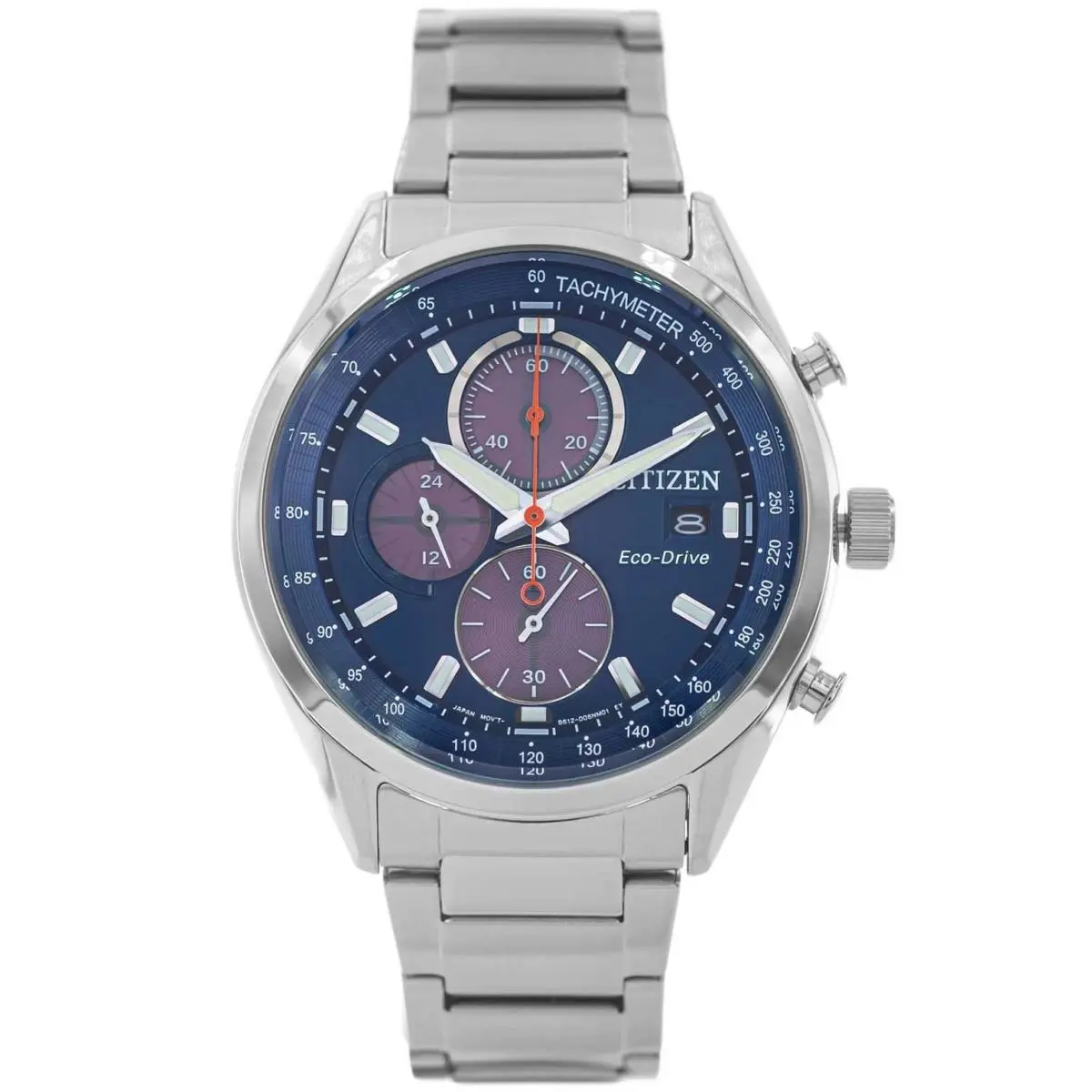 Citizen Men`s Classic 40mm Eco-drive Chronograph Watch CA0459-79L