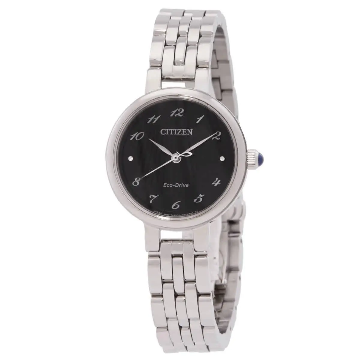 L Classic Eco-drive Black Dial Ladies Watch EM0990-81E by Citizen