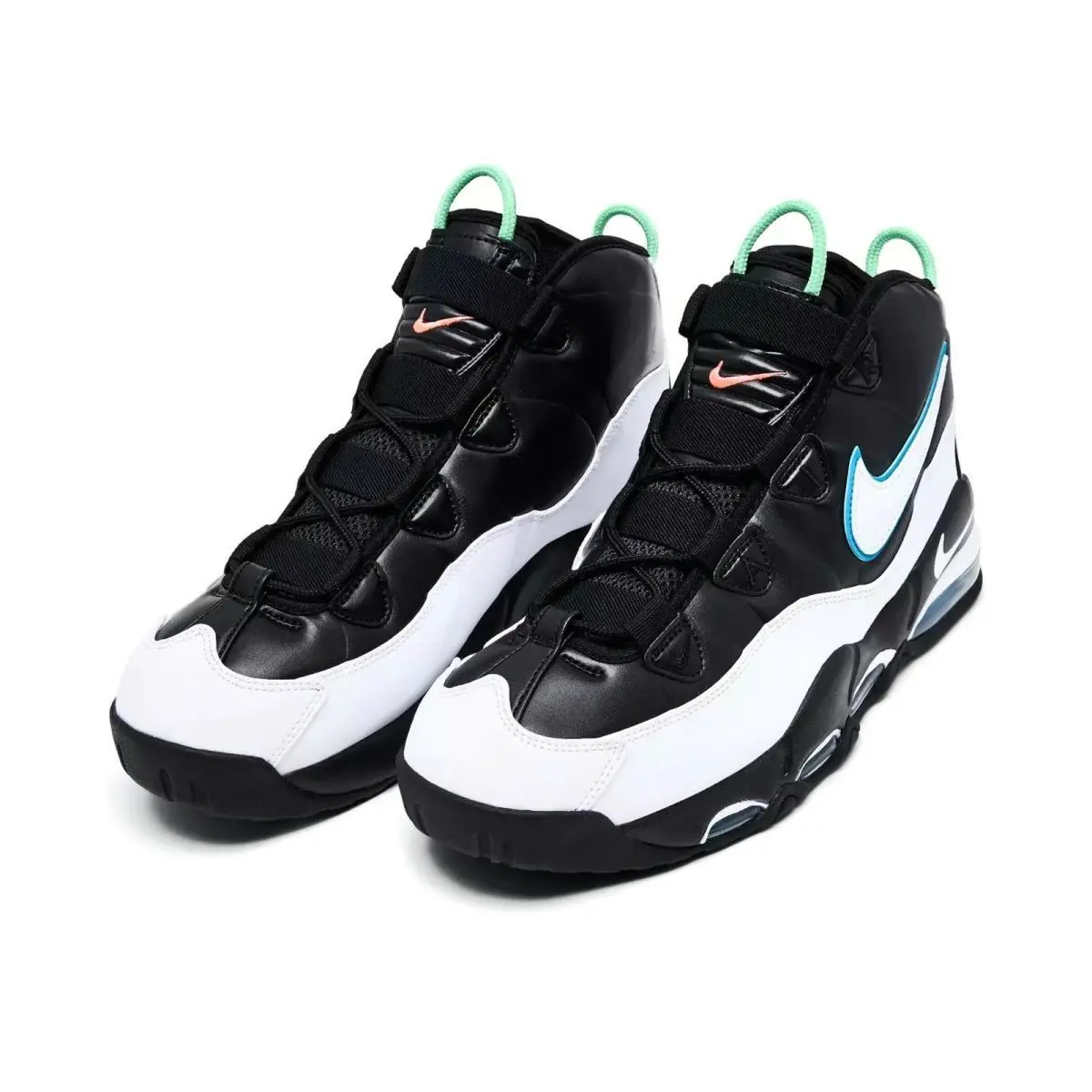 Nike shoes - Nike Air Max Uptempo - Air Max Uptempo - Black, Maufacturer: Black/White/Orion Blue/Crimson Pulse/Green Glow 2