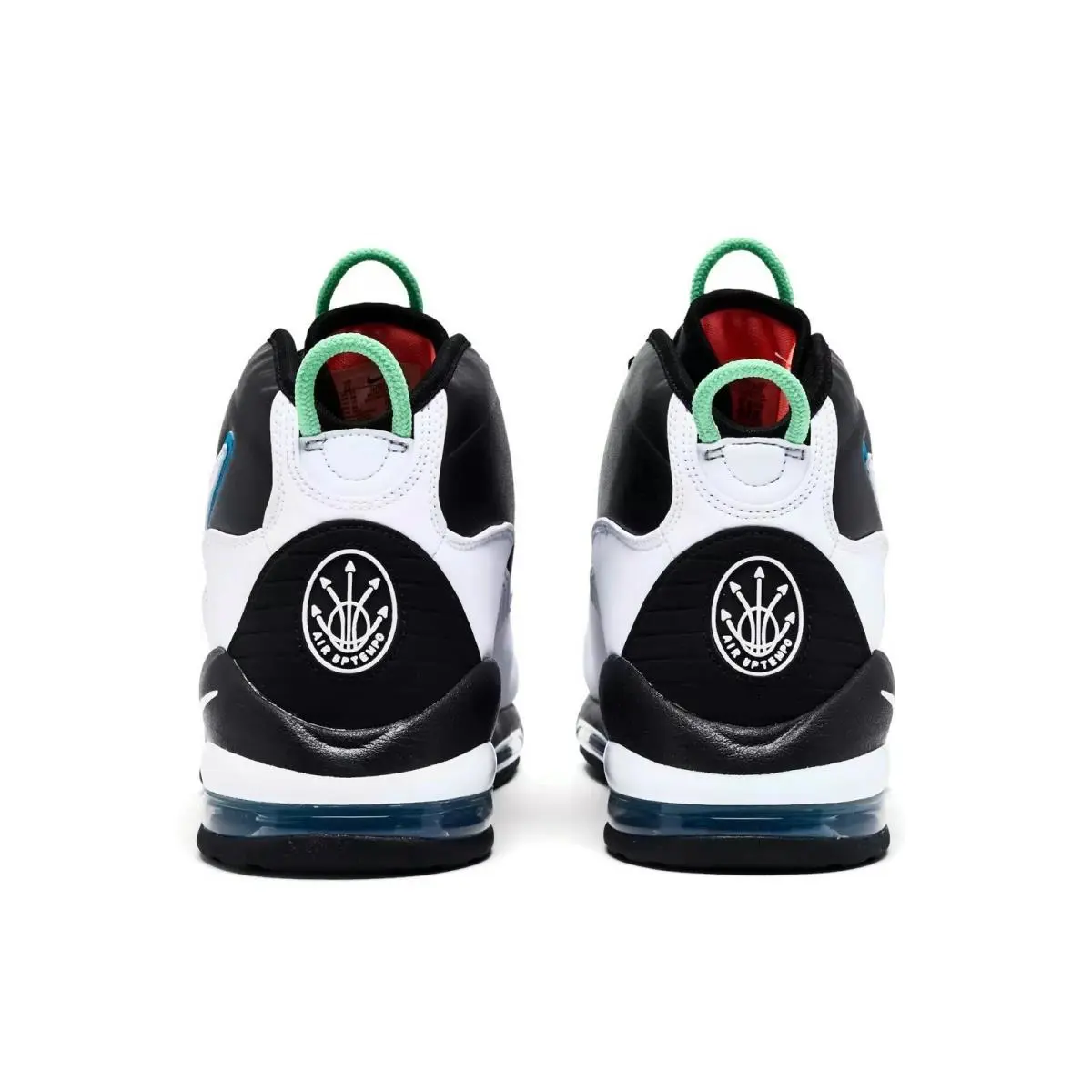 Nike shoes - Nike Air Max Uptempo - Air Max Uptempo - Black, Maufacturer: Black/White/Orion Blue/Crimson Pulse/Green Glow 4
