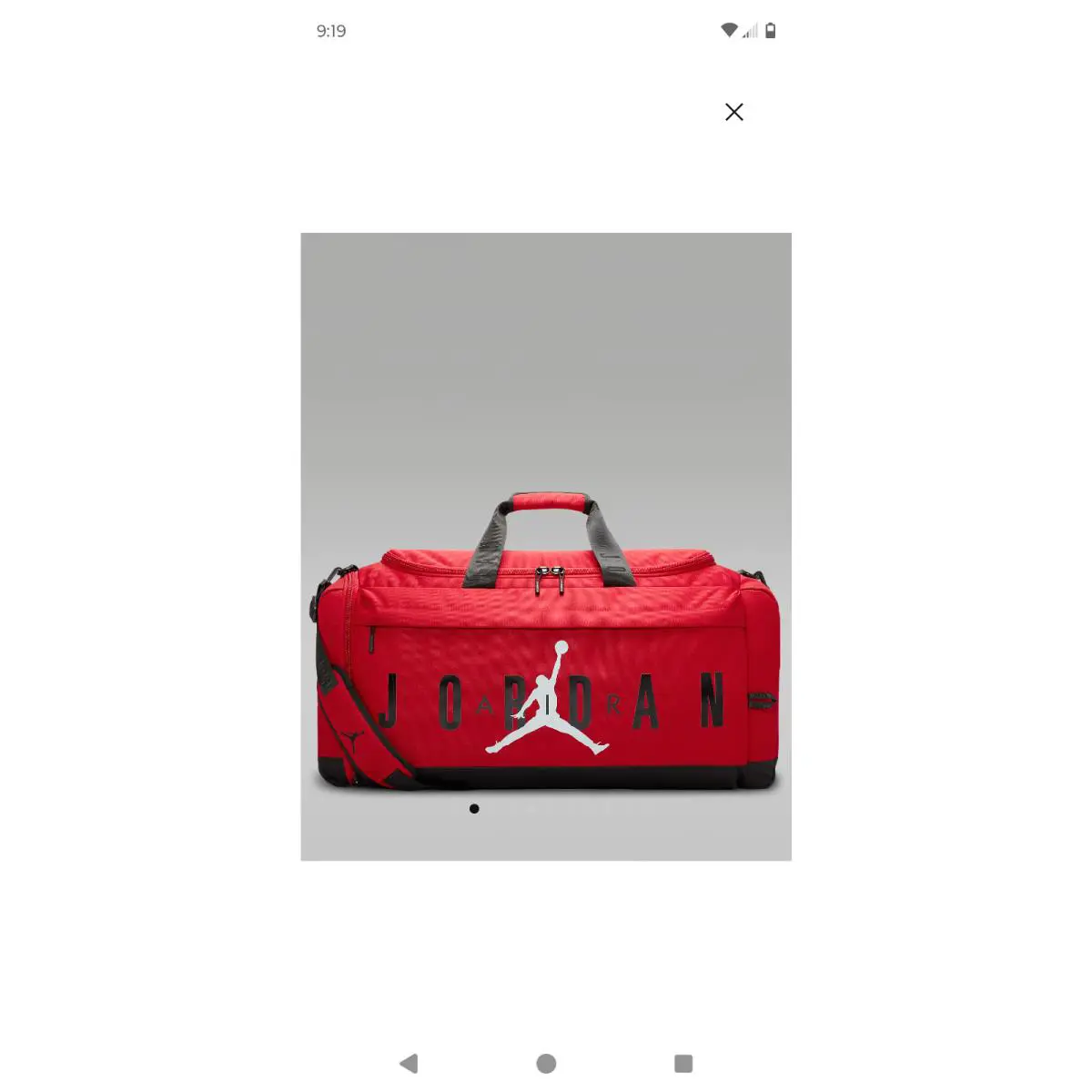 Nike Jordan Flight Velocity Medium Duffel Bag MM0920-R788