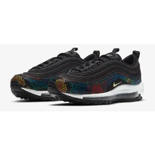 Nike shoes - Black, Lite Liquid, Lime, Multi-Colour 5