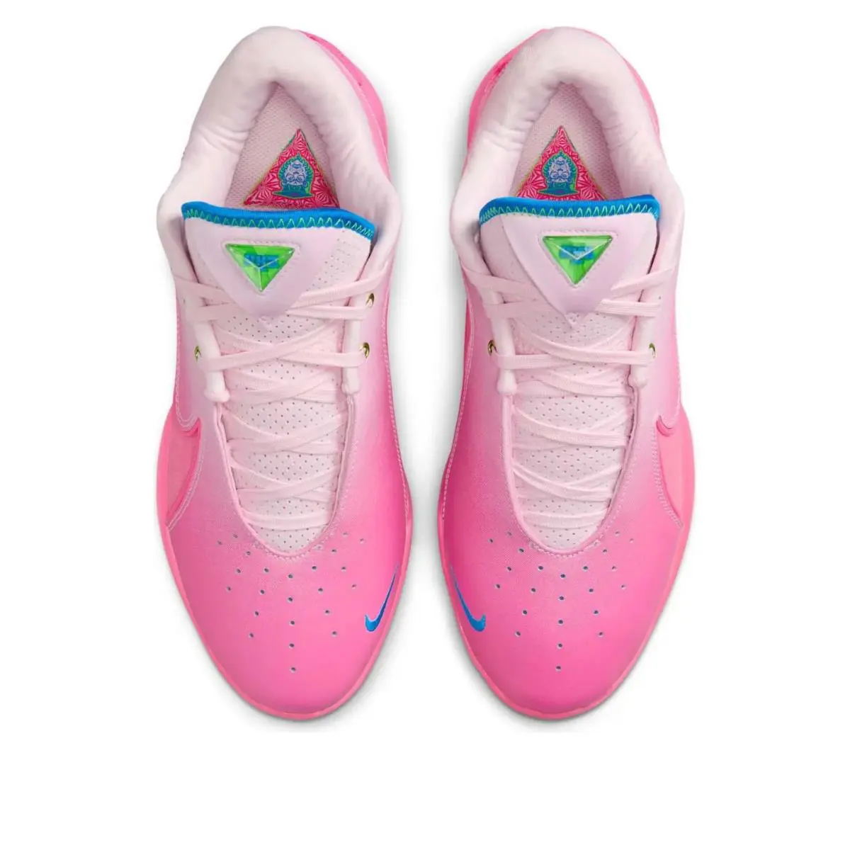 Nike shoes - Nike LeBron XXII `I Promise` - HV8455 600 - Pink Foam/Photo Blue 3