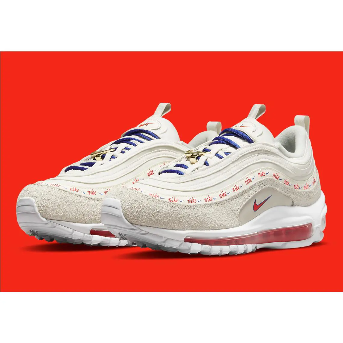 Nike shoes - Light Bone/Deep Royal Blue/White/University Red 0