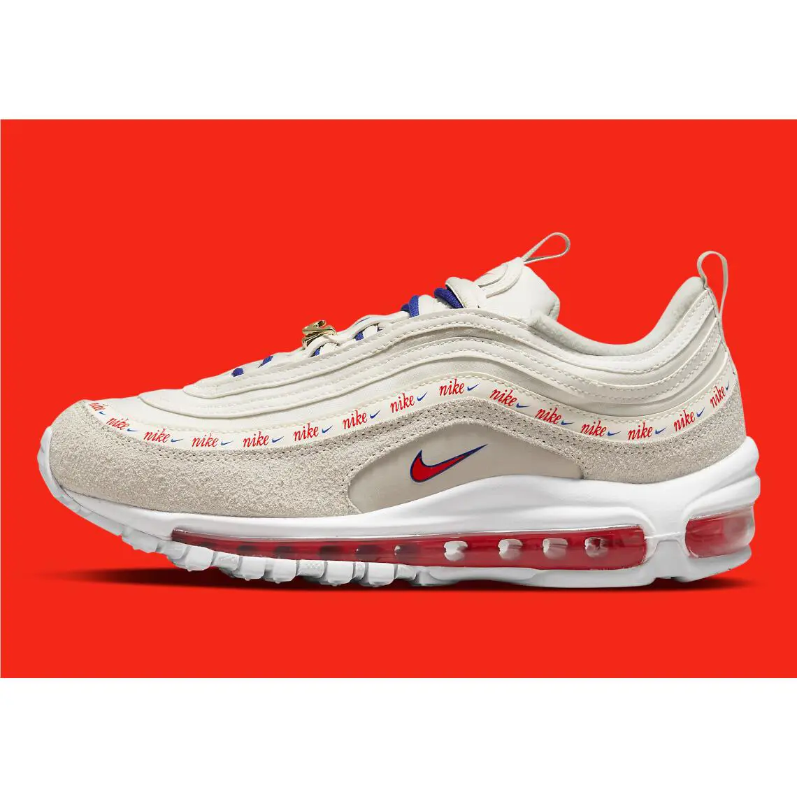 Nike shoes - Light Bone/Deep Royal Blue/White/University Red 8