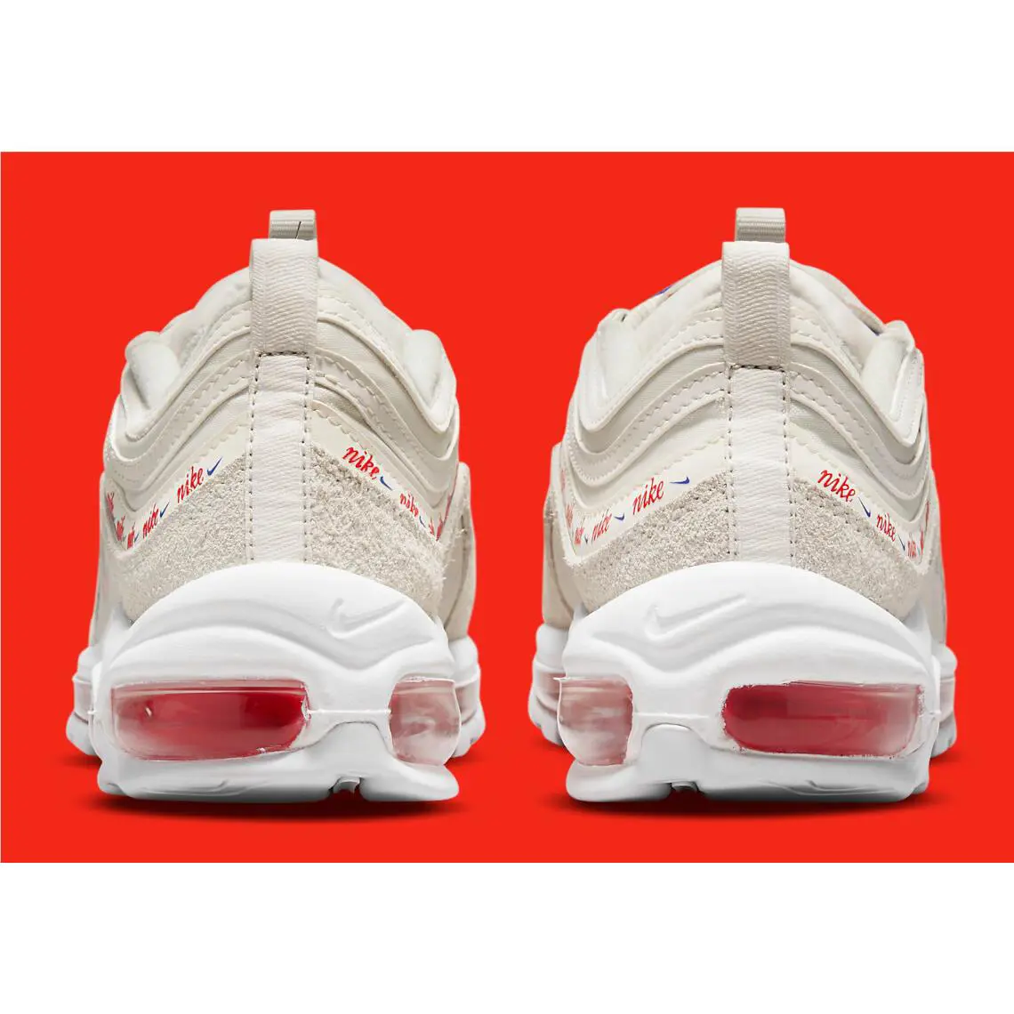 Nike shoes - Light Bone/Deep Royal Blue/White/University Red 12