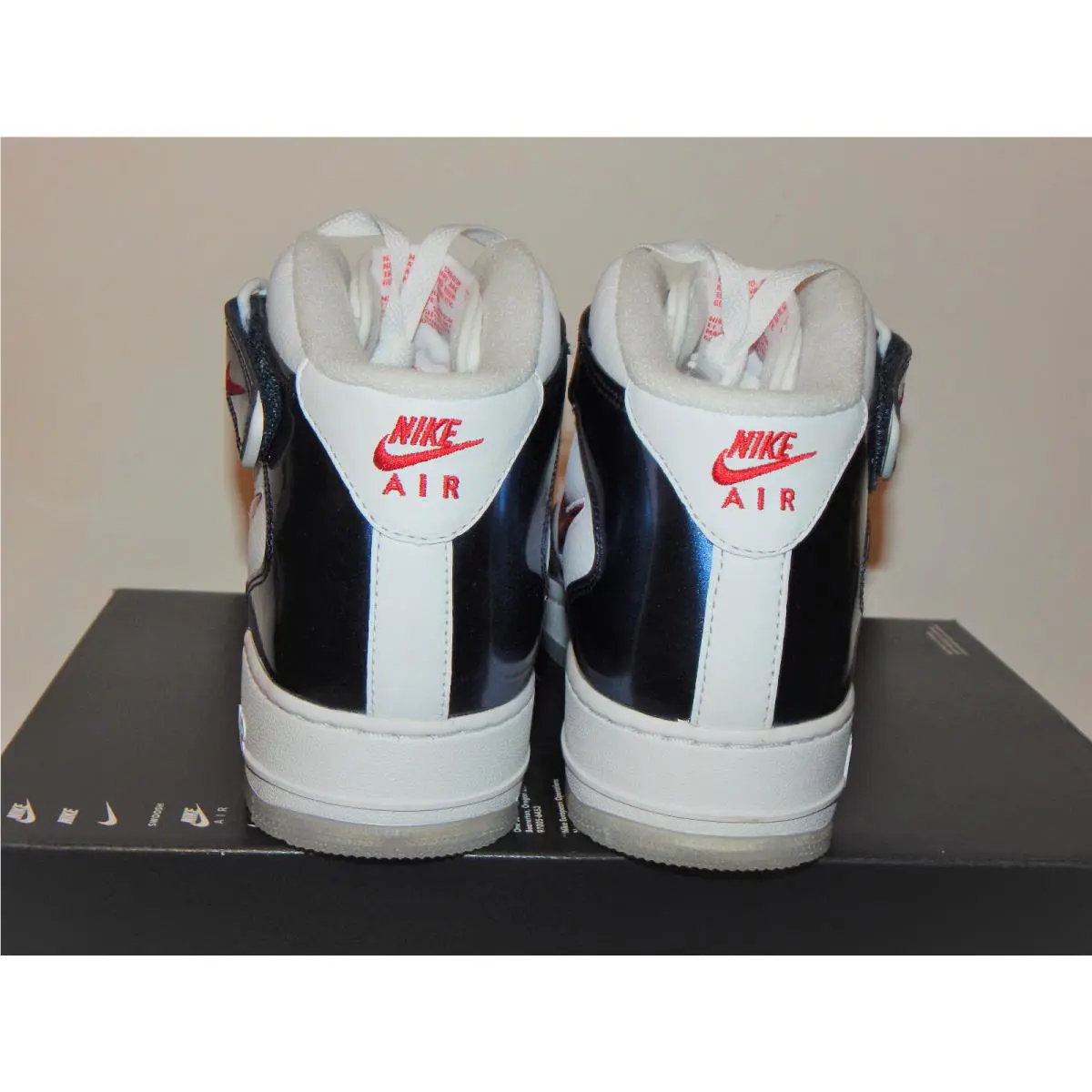 Nike shoes - Air Force 1 Mid QS - DH5623 - White, Red, Blue, s: White / Red / Blue, Manufacturer: 101 5