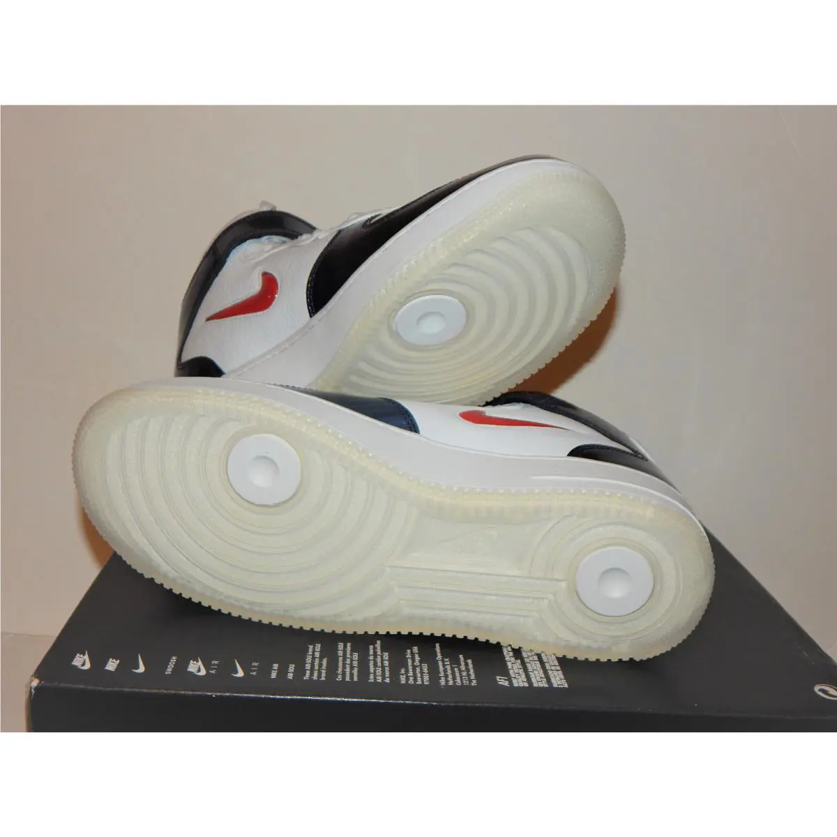 Nike shoes - Air Force 1 Mid QS - DH5623 - White, Red, Blue, s: White / Red / Blue, Manufacturer: 101 6