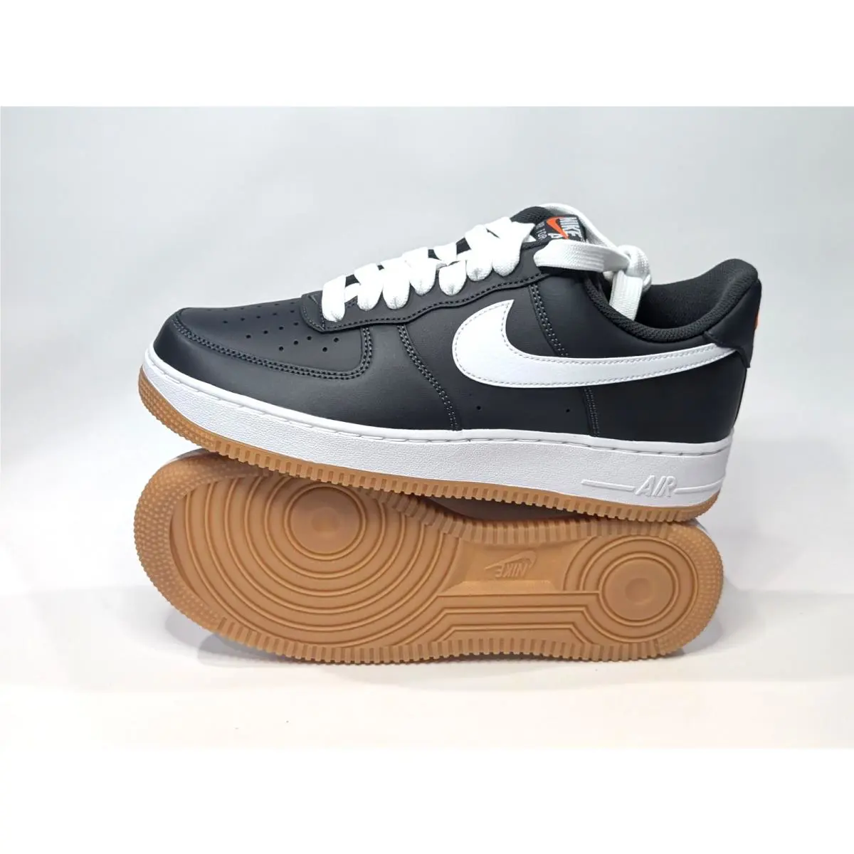 Nike shoes - Nike Air Force 1 `07 LV8 - II7630-001 - Anthracite/White/Gum 12