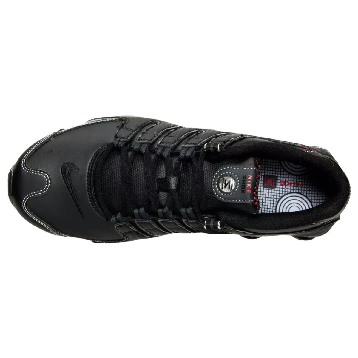 Nike shoes - Nike Shox - Shox - Black, Maufacturer: Black/White/Varsity Red 2