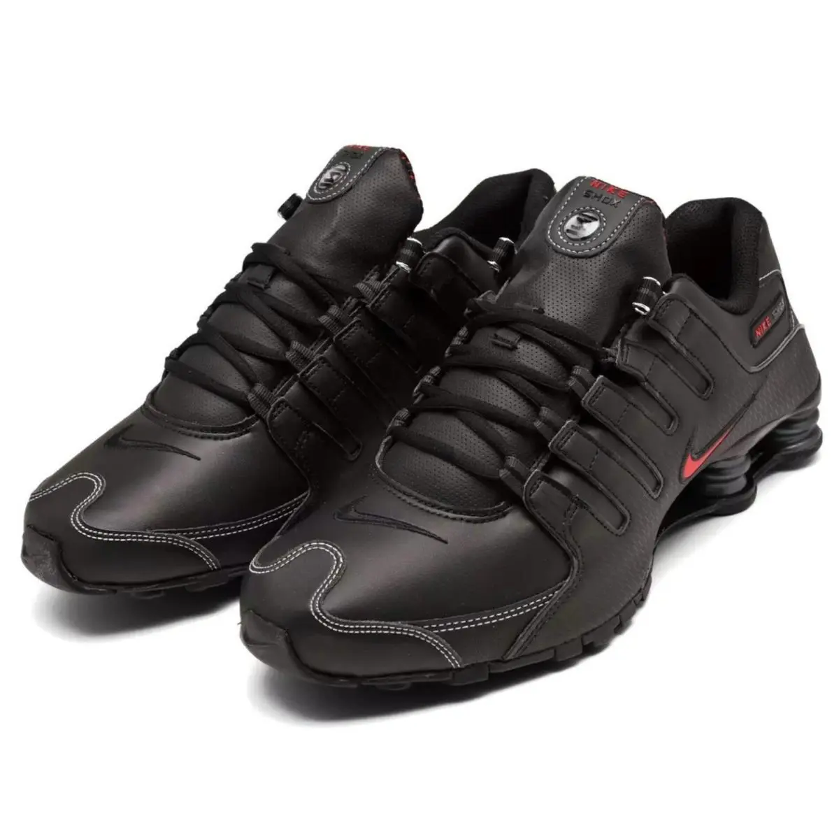 Nike shoes - Nike Shox - Shox - Black, Maufacturer: Black/White/Varsity Red 4