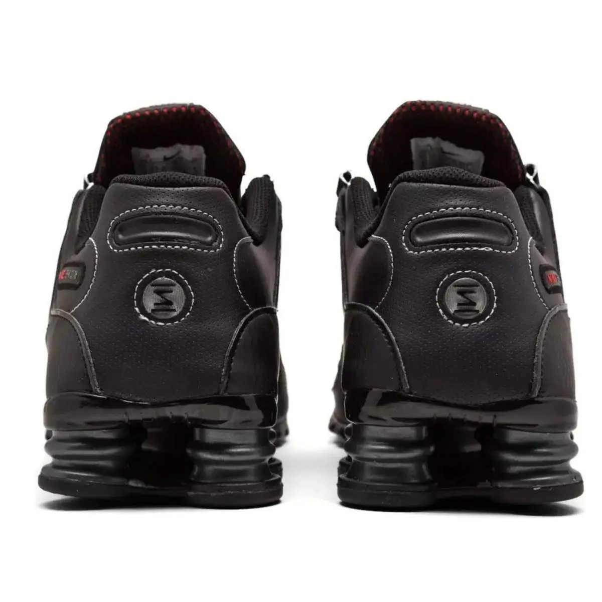 Nike shoes - Nike Shox - Shox - Black, Maufacturer: Black/White/Varsity Red 5