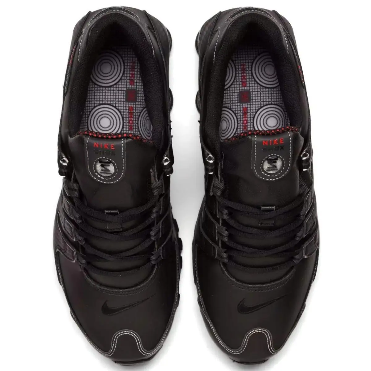 Nike shoes - Nike Shox - Shox - Black, Maufacturer: Black/White/Varsity Red 6