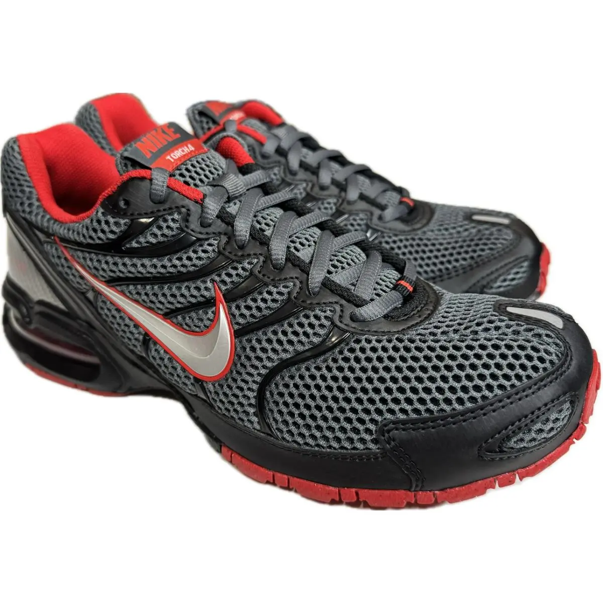 Nike shoes - Nike Air Max Torch 4 - 343846-006 - Dark Grey/Metallic silver-red 8