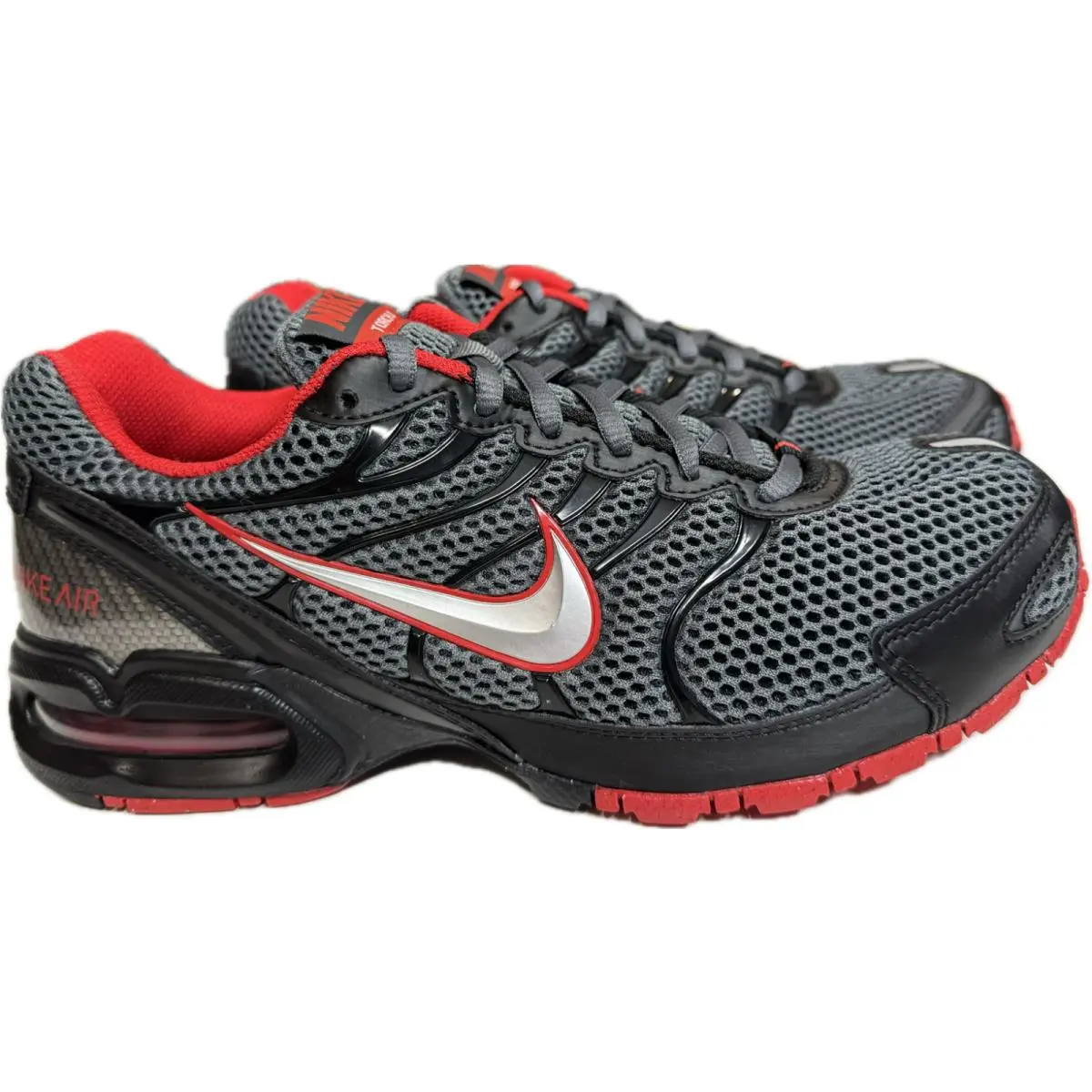 Nike shoes - Nike Air Max Torch 4 - 343846-006 - Dark Grey/Metallic silver-red 10
