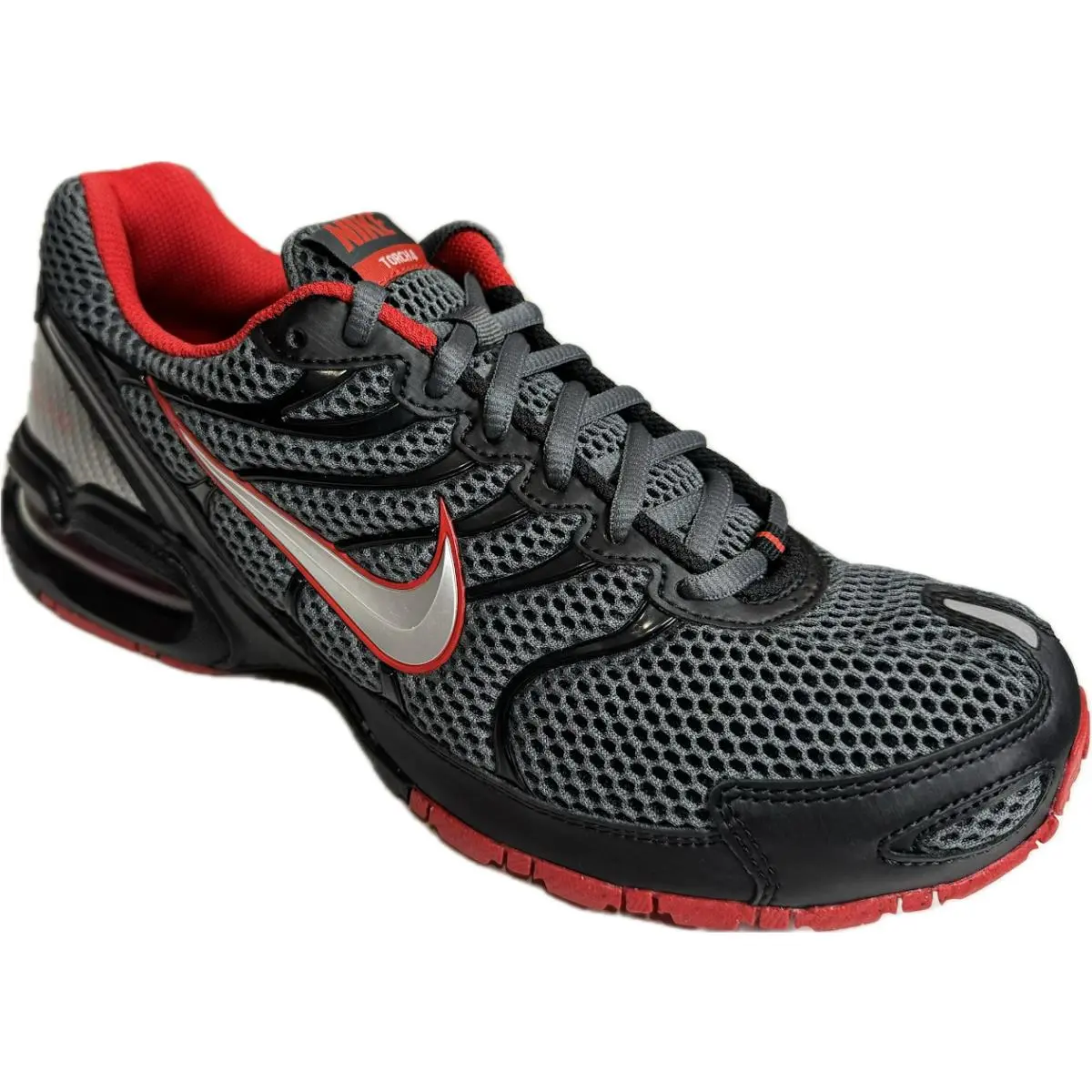 Nike shoes - Nike Air Max Torch 4 - 343846-006 - Dark Grey/Metallic silver-red 7