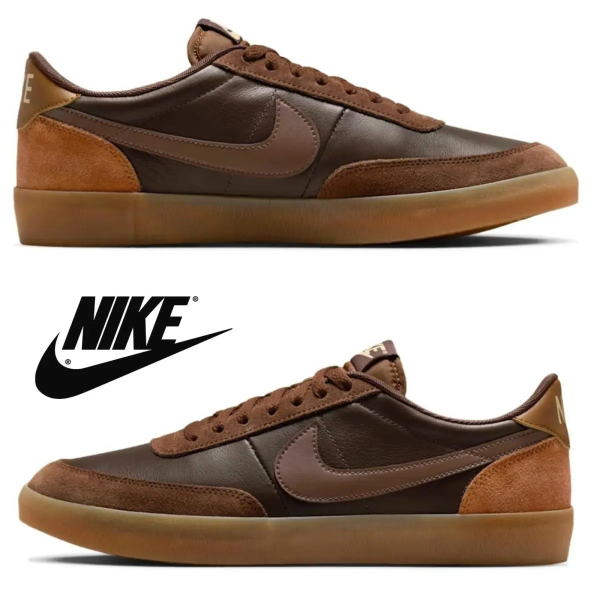 Nike shoes - Nike Killshot 2 - Killshot - Brown, Manufacturer: Baroque Brown/Light British Tan/Sesame/Cacao Wow 17