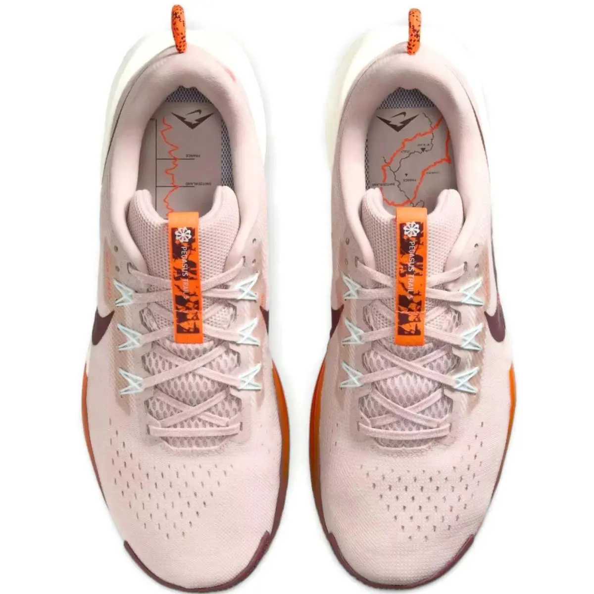 Nike shoes - Nike Pegasus Trail 5 - Pegasus Trail - Red, Manufacturer: Silt Red/Hyper Crimson/Sail/Dark Team Red 5