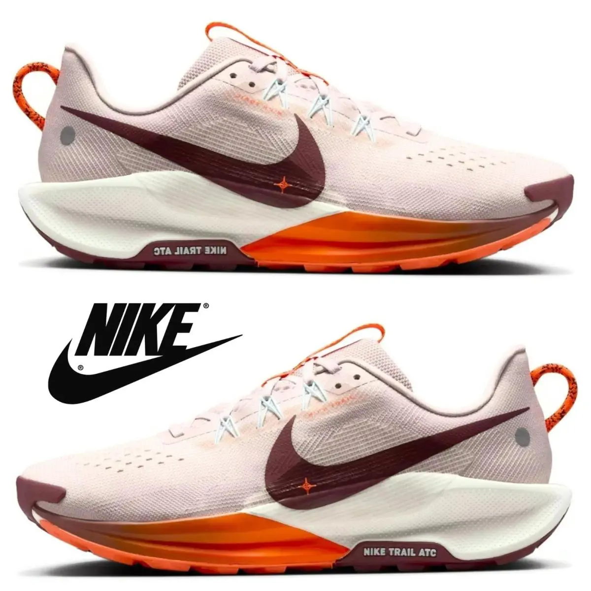 Nike shoes - Nike Pegasus Trail 5 - Pegasus Trail - Red, Manufacturer: Silt Red/Hyper Crimson/Sail/Dark Team Red 6