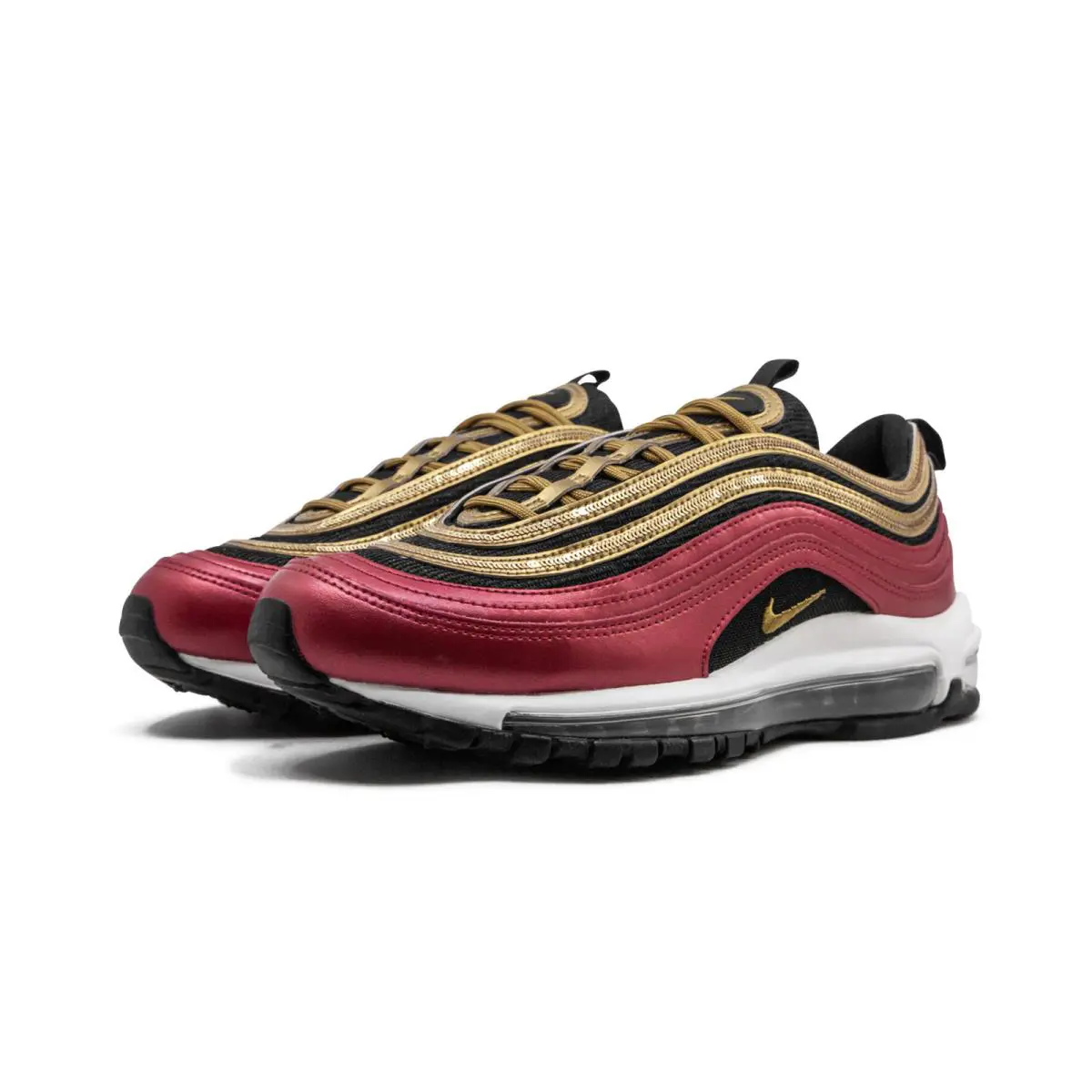 Nike shoes - University Red, Metallic Gold 6