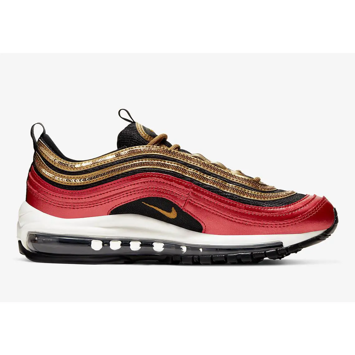 Nike shoes - University Red, Metallic Gold 11