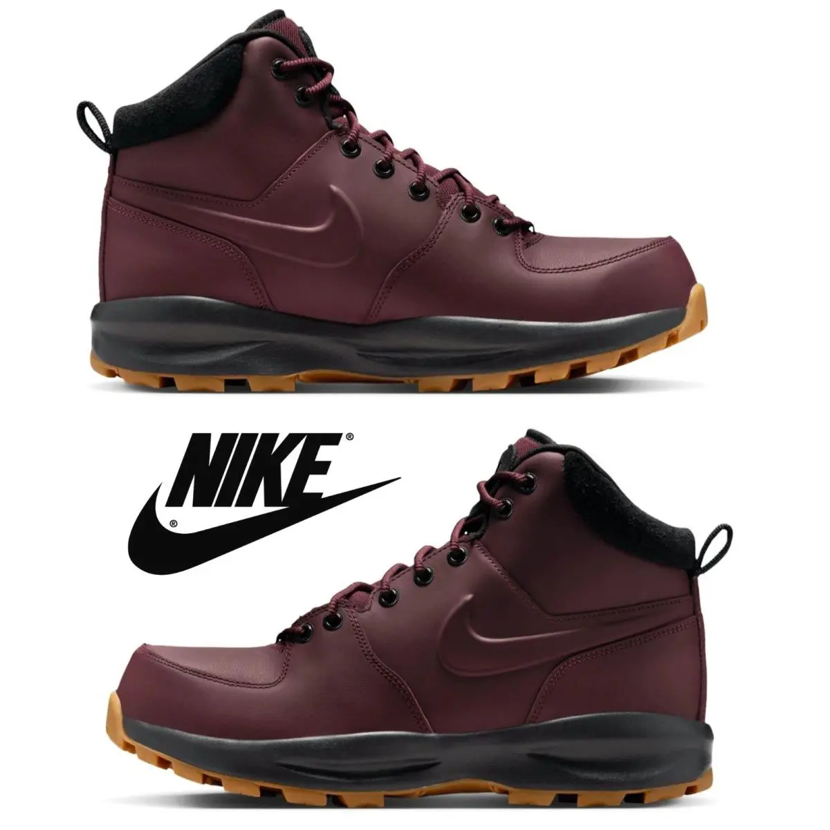 Nike shoes - Nike Manoa - Manoa - Brown, Maufacturer: Burgundy Crush/Burgundy Crush/Black 23