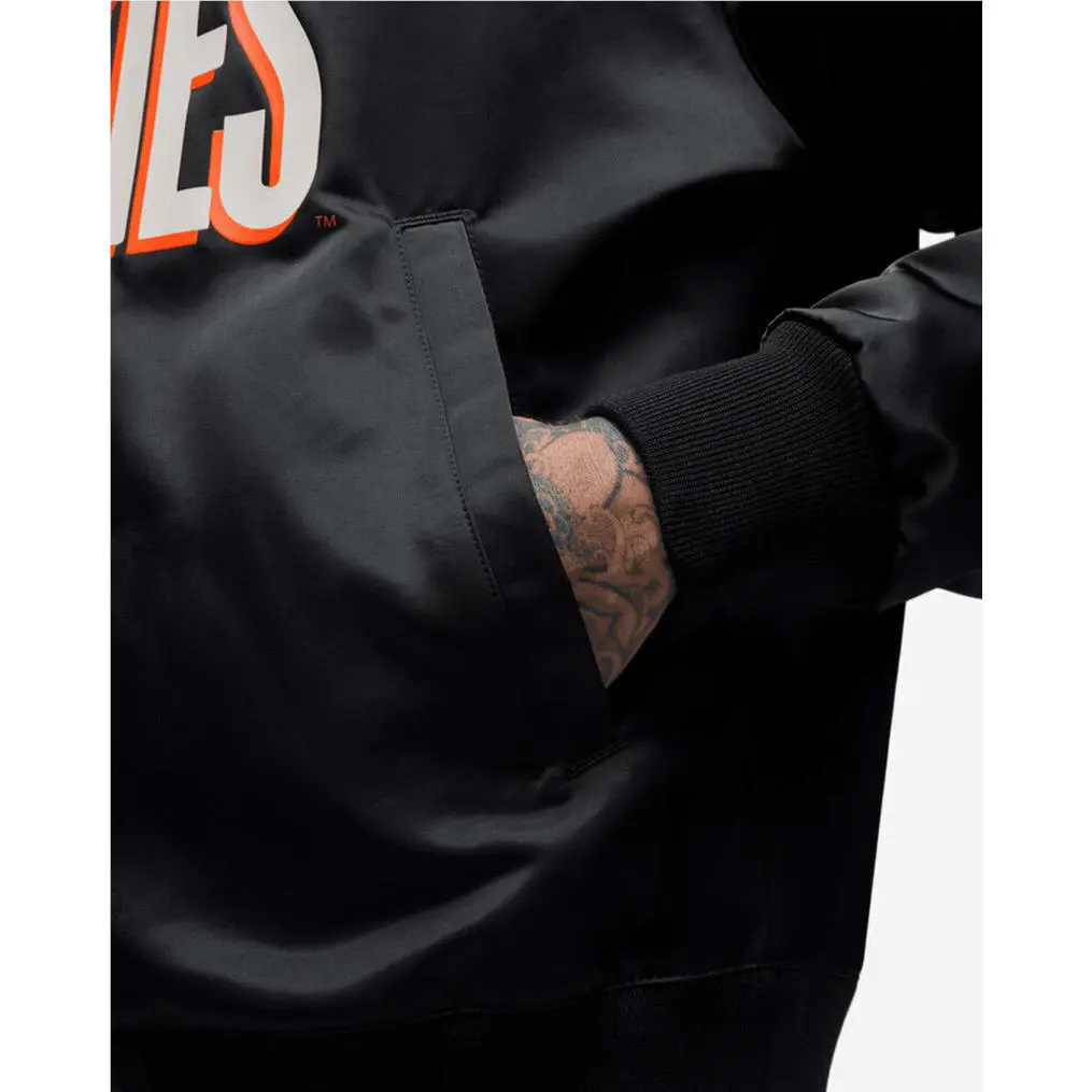 Nike clothing - Nike JORDAN LIGHT MVP Men`s JACKET - DV7578-010 - Black/Black 9