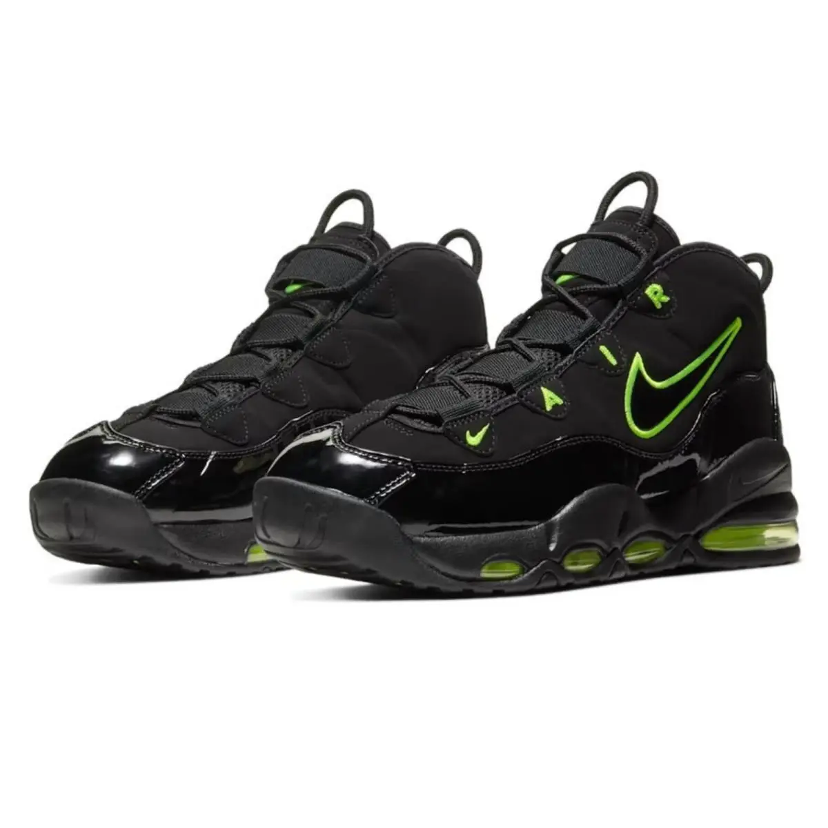 Nike shoes - Nike Air Max Uptempo - Air Max Uptempo - Black, Maufacturer: Black/Volt 21