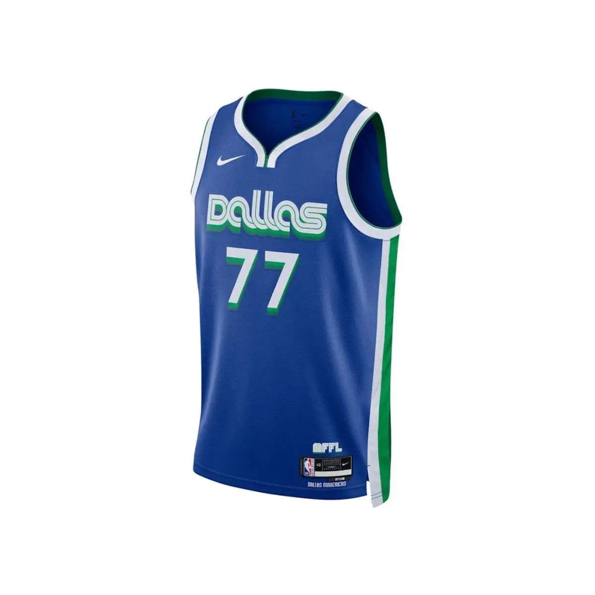 Nike Nba Luka Doncic Dallas Mavericks City Swingman Jersey Blue DO9590-497