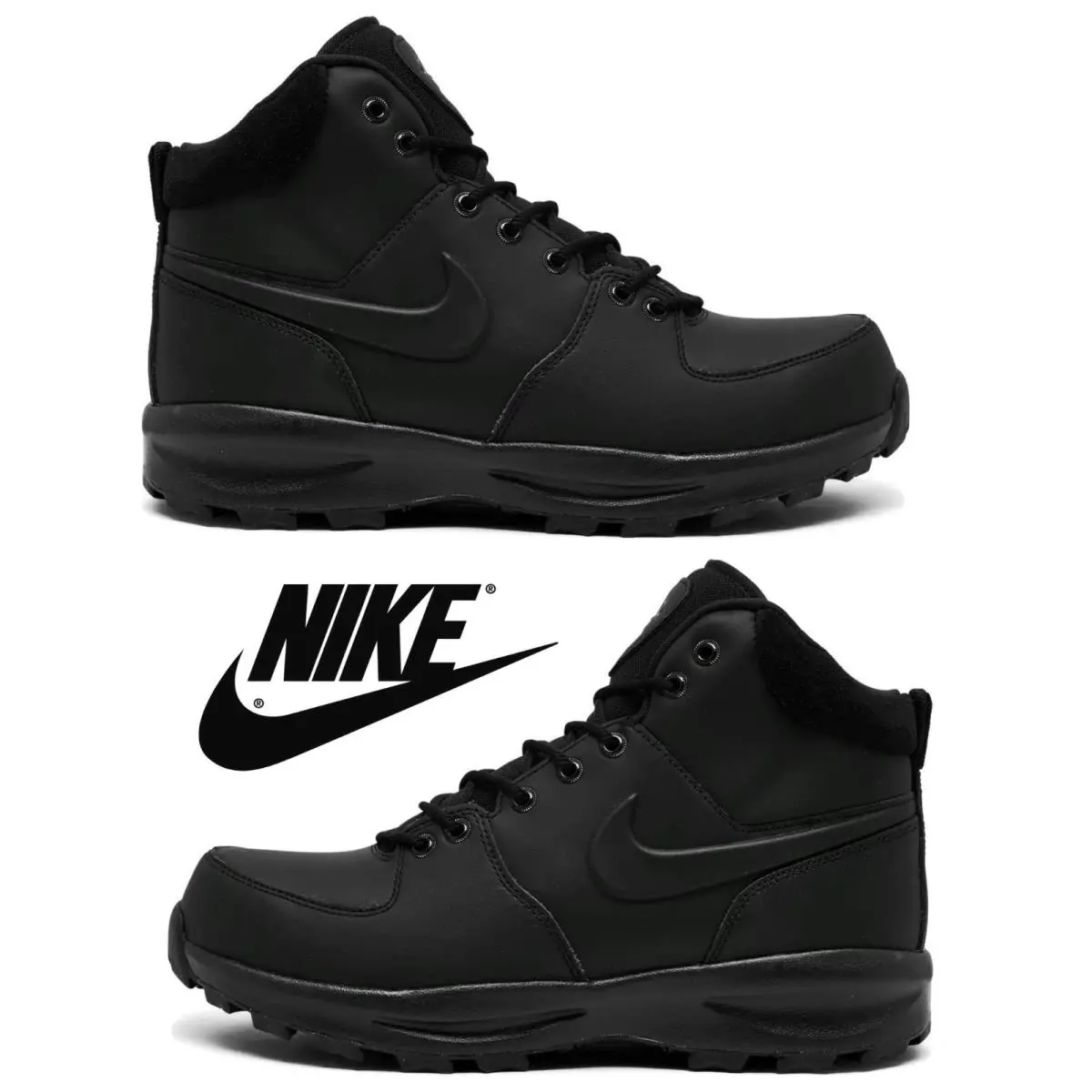 Nike shoes - Nike Manoa - Manoa - Black, Maufacturer: Black/Black/Black 27