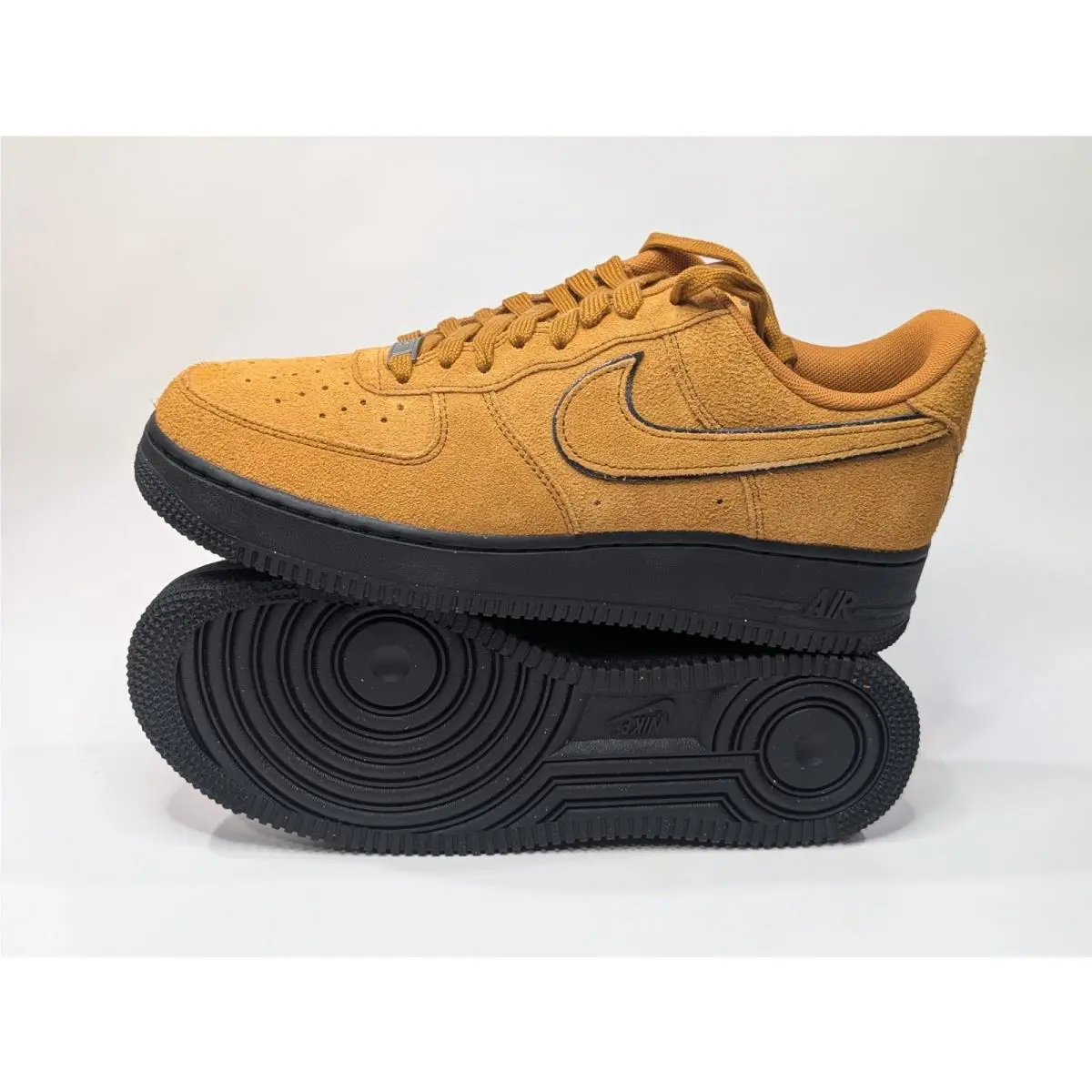 Nike shoes - Nike Air Force 1 `07 LV8 - HQ1966-700 - Desert Ochre/Black 2