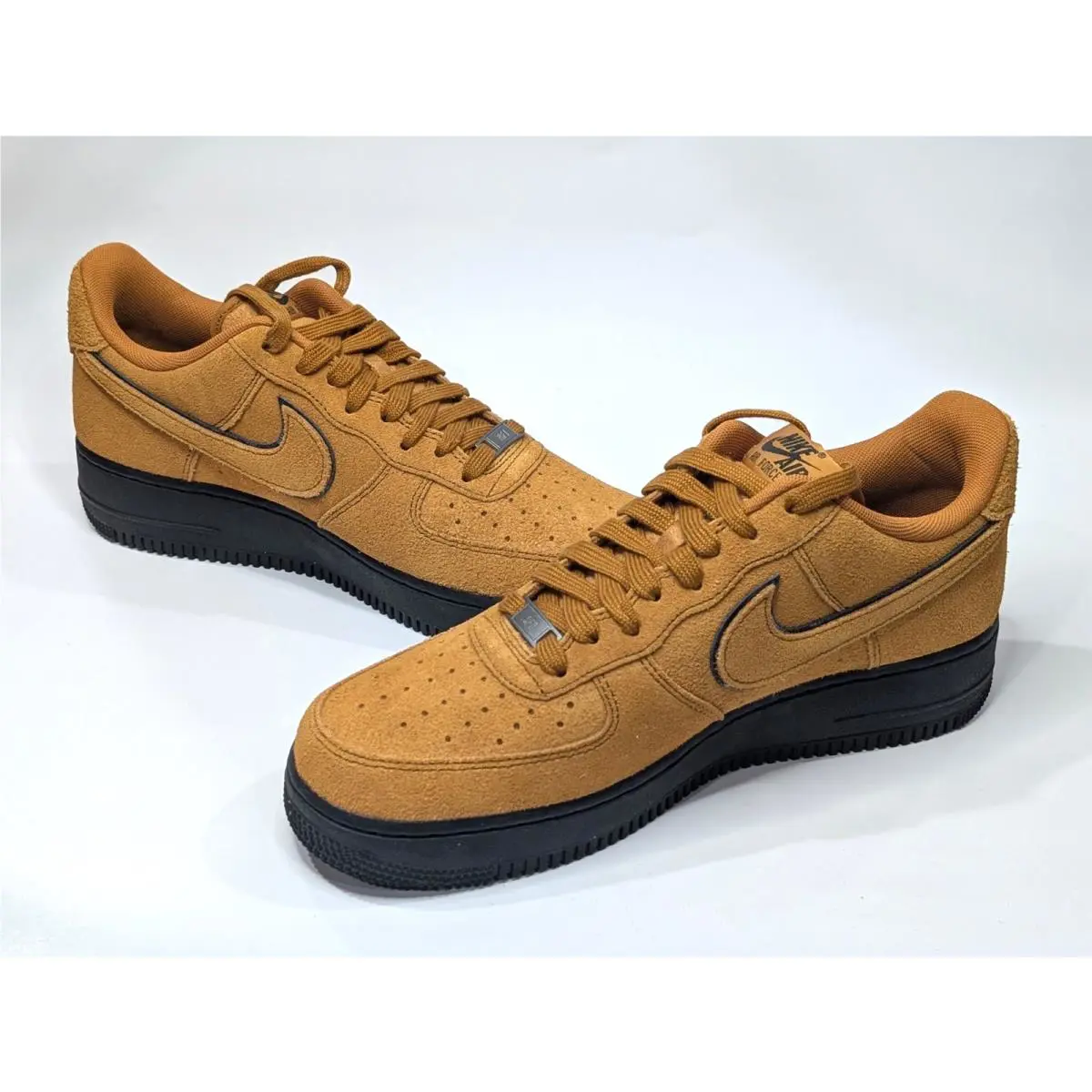 Nike shoes - Nike Air Force 1 `07 LV8 - HQ1966-700 - Desert Ochre/Black 9