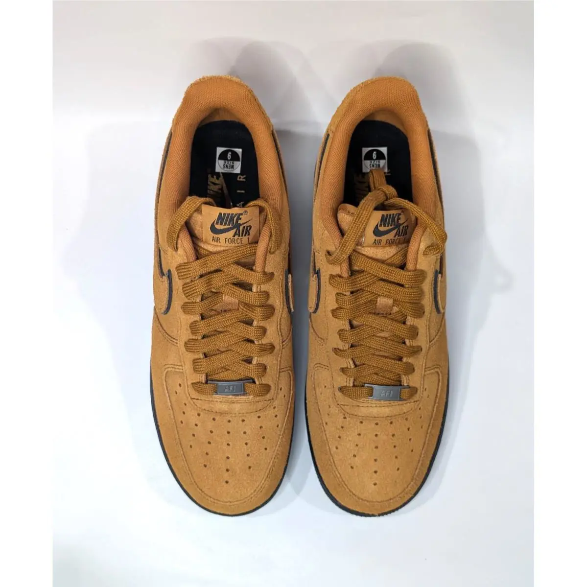 Nike shoes - Nike Air Force 1 `07 LV8 - HQ1966-700 - Desert Ochre/Black 10