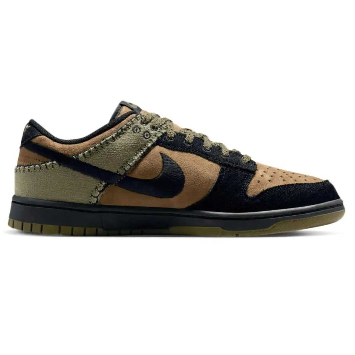 Nike shoes - Nike Dunks - Dunks - Brown, Maufacturer: Brown Kelp | Black | Medium Olive 12
