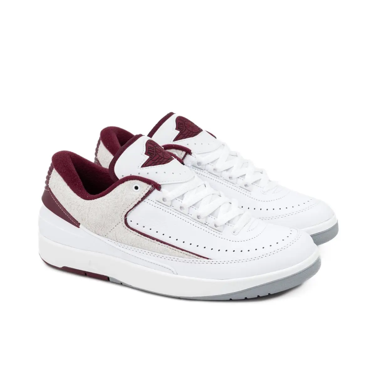 Nike shoes - Air Jordan 2 - Air - DV9956-103 - White, Manufacturer: White/Cherrywood Red 1
