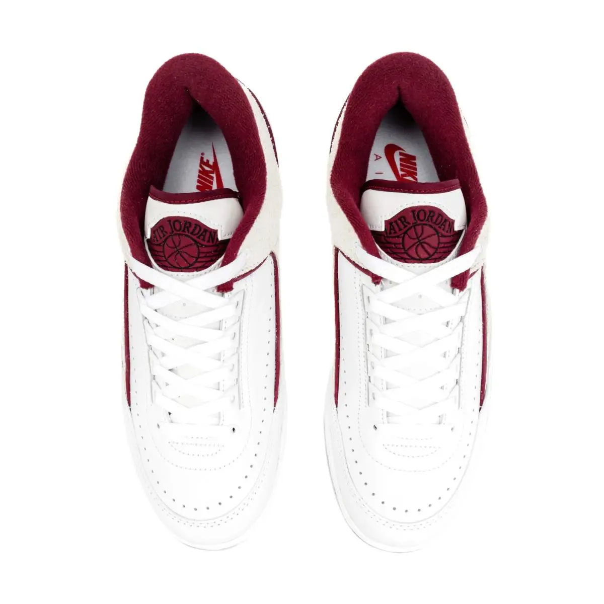Nike shoes - Air Jordan 2 - Air - DV9956-103 - White, Manufacturer: White/Cherrywood Red 4