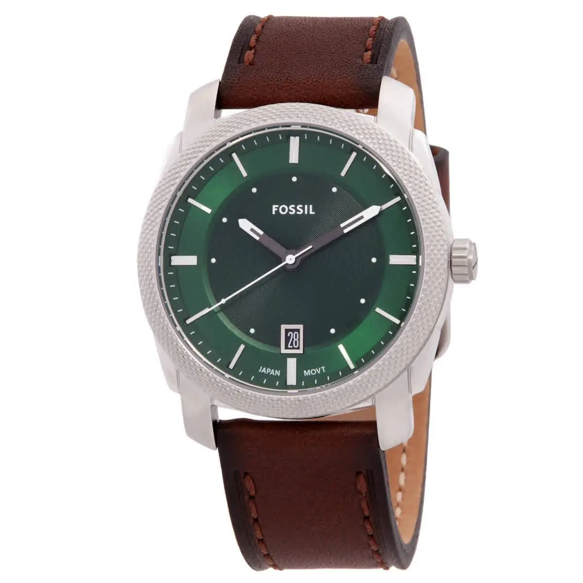 Fossil Machine Quartz Green Dial Men`s Watch FS6085