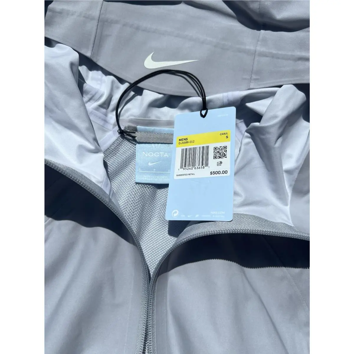 Nike clothing - Nike X Nocta Golf Hoodie - DJ5586-012 - Wolf Gray 12